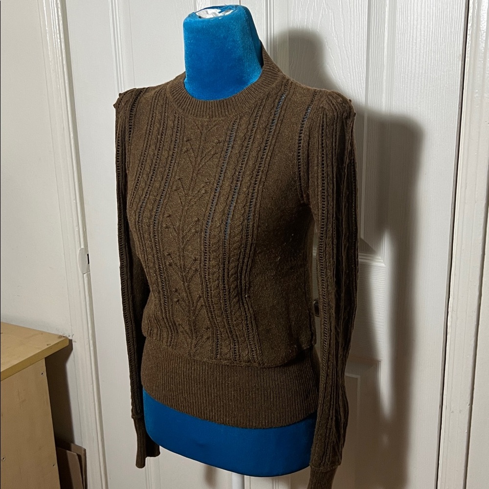 Isabel Marant Etoile Cotton Wool Blend Sweater 36 - Picture 3 of 7
